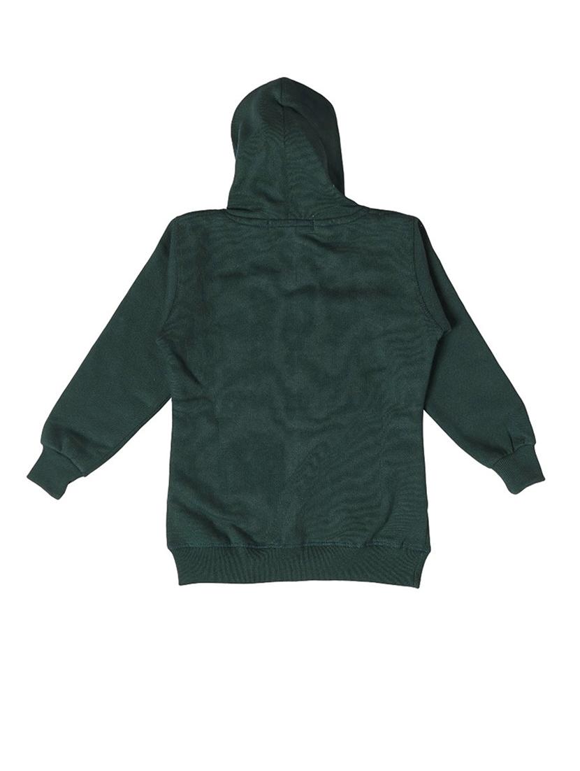 girls typographic long sleeve hooded sweatshirt - 21639243 - Standard Image - 2