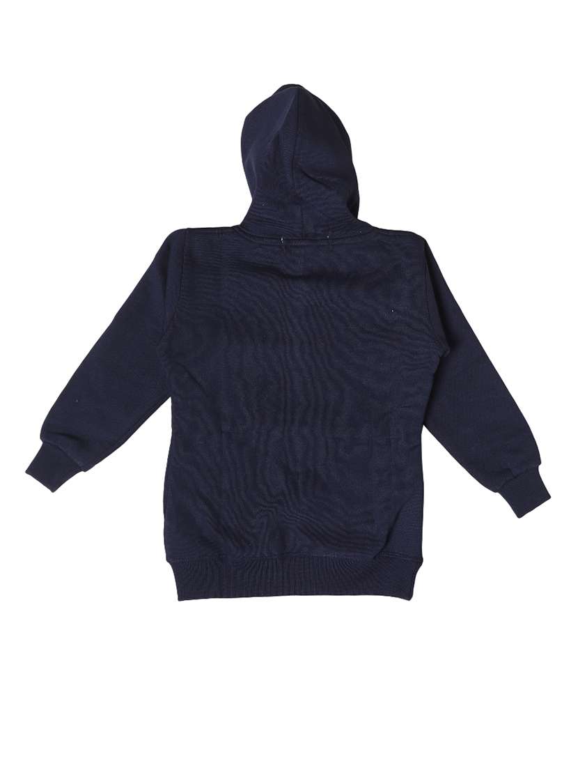 girls typographic long sleeve hooded sweatshirt - 21639245 -  Standard Image - 2