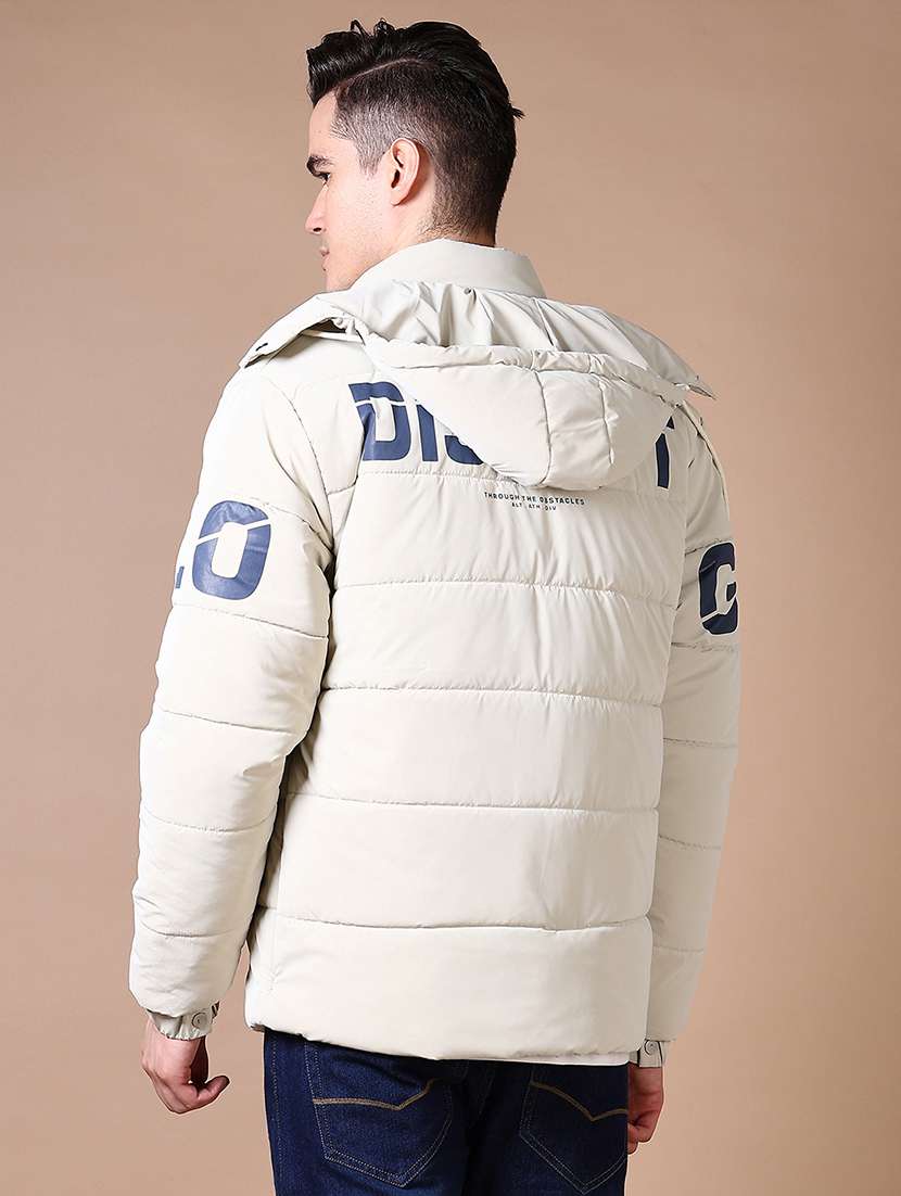 men solid long sleeve quilted jacket - 21639266 -  Standard Image - 2