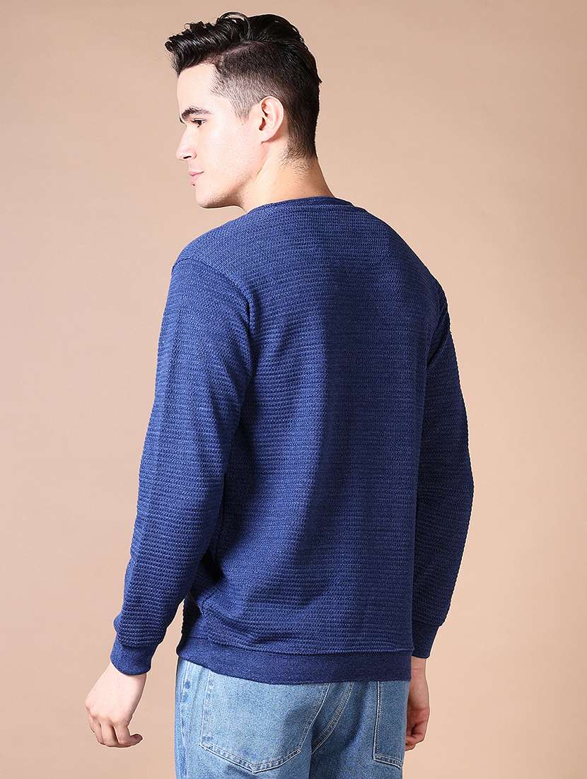 men self design long sleeve pullover - 21639267 -  Standard Image - 2