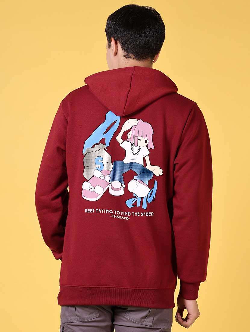 men back print long sleeve sweatshirt - 21639383 -  Standard Image - 2