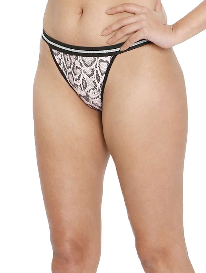 women printed low rise tanga panty - 21639653 -  Standard Image - 2