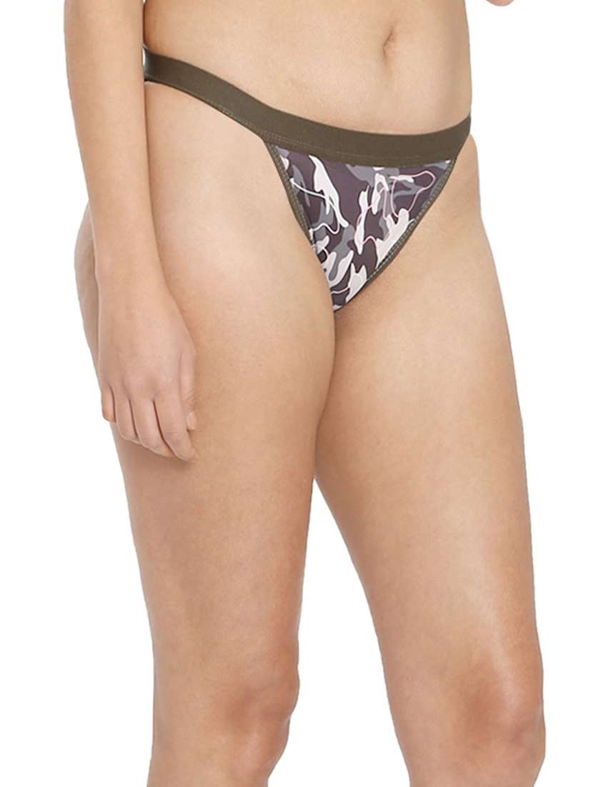 women printed tanga panty - 21639655 -  Standard Image - 2