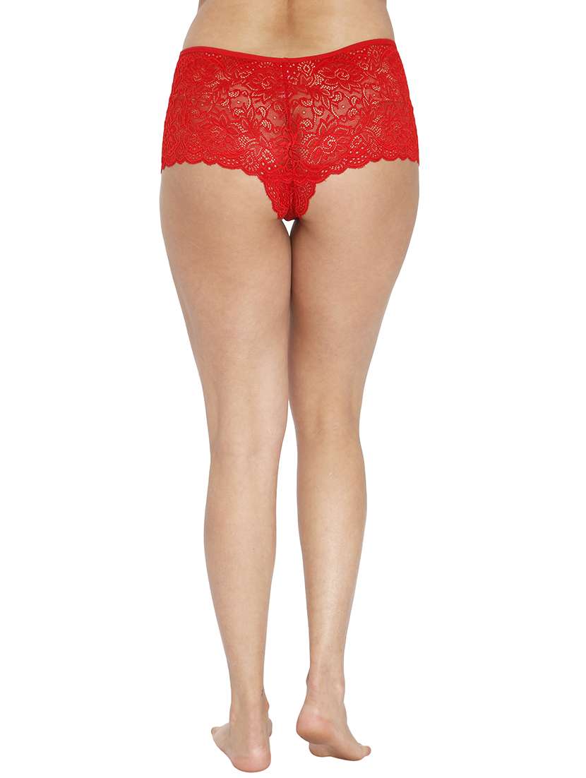 women lace detailed boy shorts combo - 21639682 -  Standard Image - 2