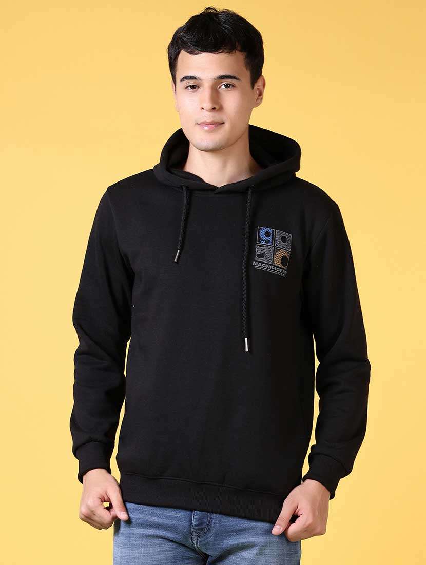 men back print long sleeve sweatshirt