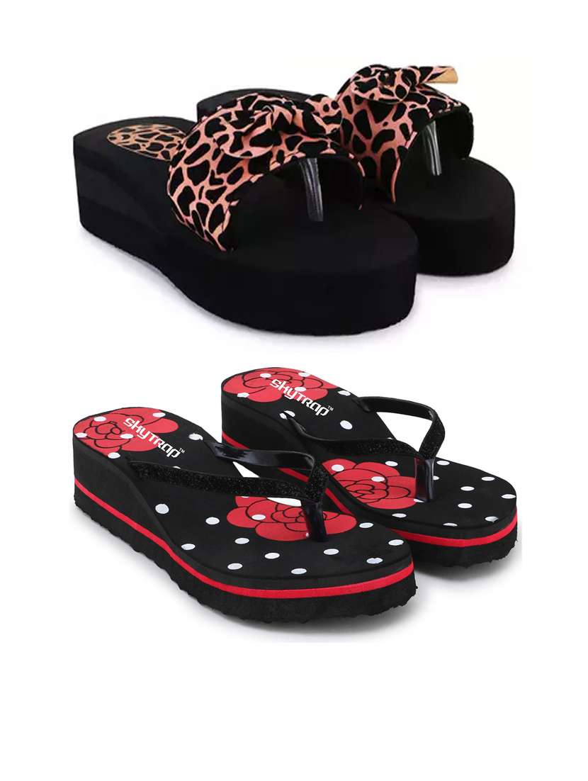 women pack of 2 comfy lounge flip-flops