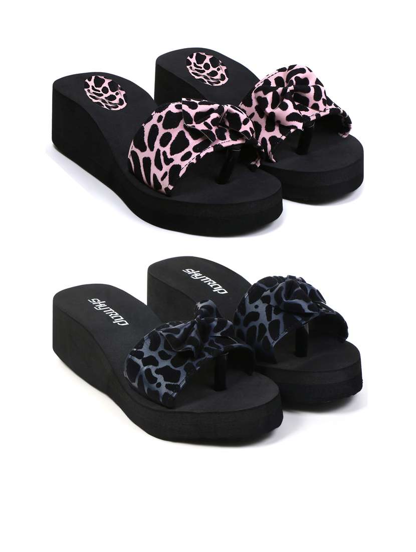 women pack of 2 comfy lounge flip-flops