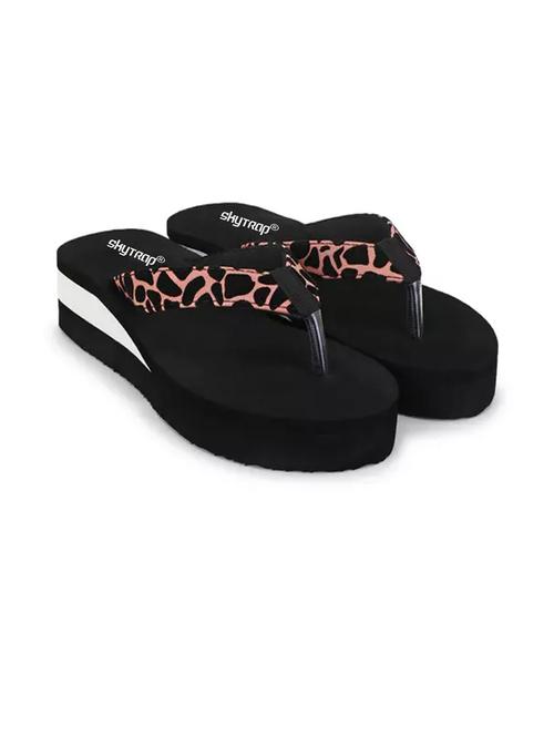 women black solid slippers - 21640695 -  Standard Image - 0