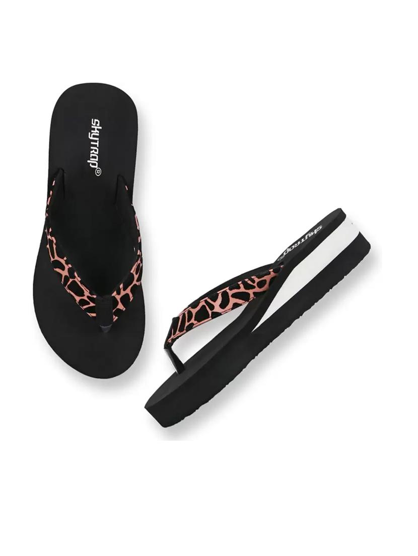 women black solid slippers - 21640695 - Standard Image - 2