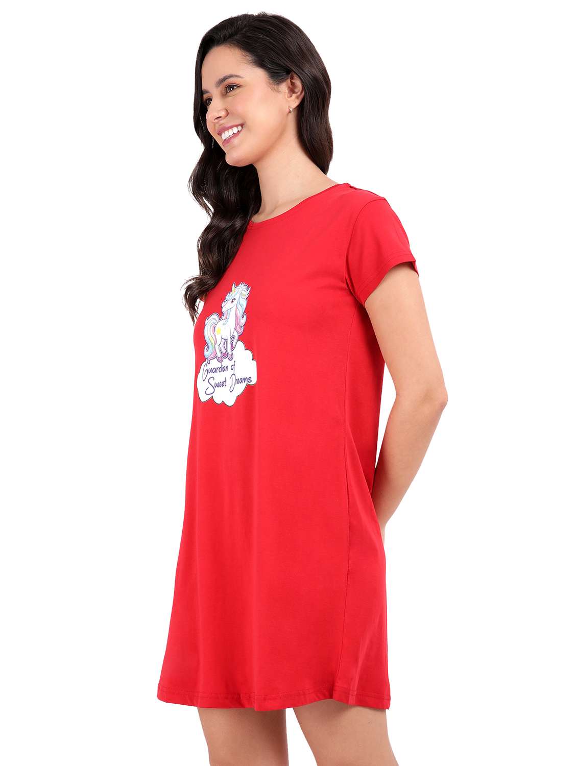 women printed cotton sleepshirts - 21641021 -  Standard Image - 2