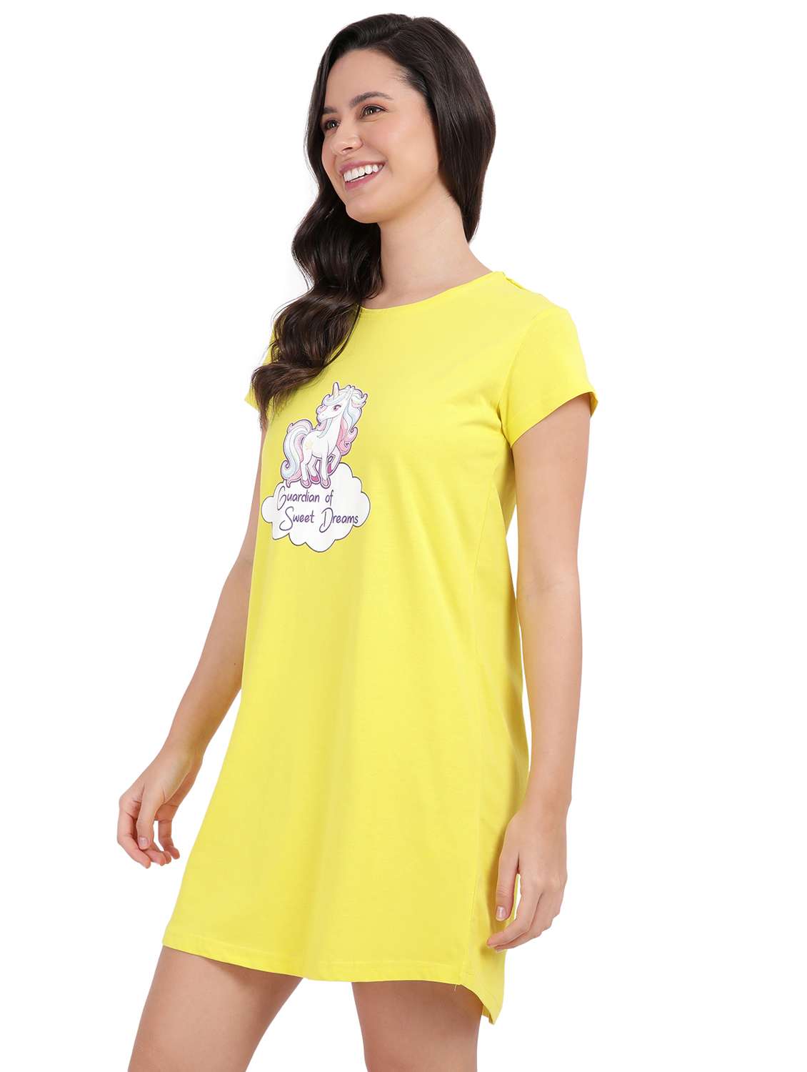 women printed cotton sleepshirts - 21641022 -  Standard Image - 2