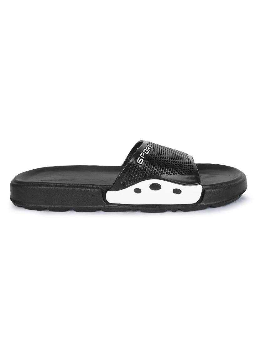 men solid slider flip flop - 21641100 - Standard Image - 2