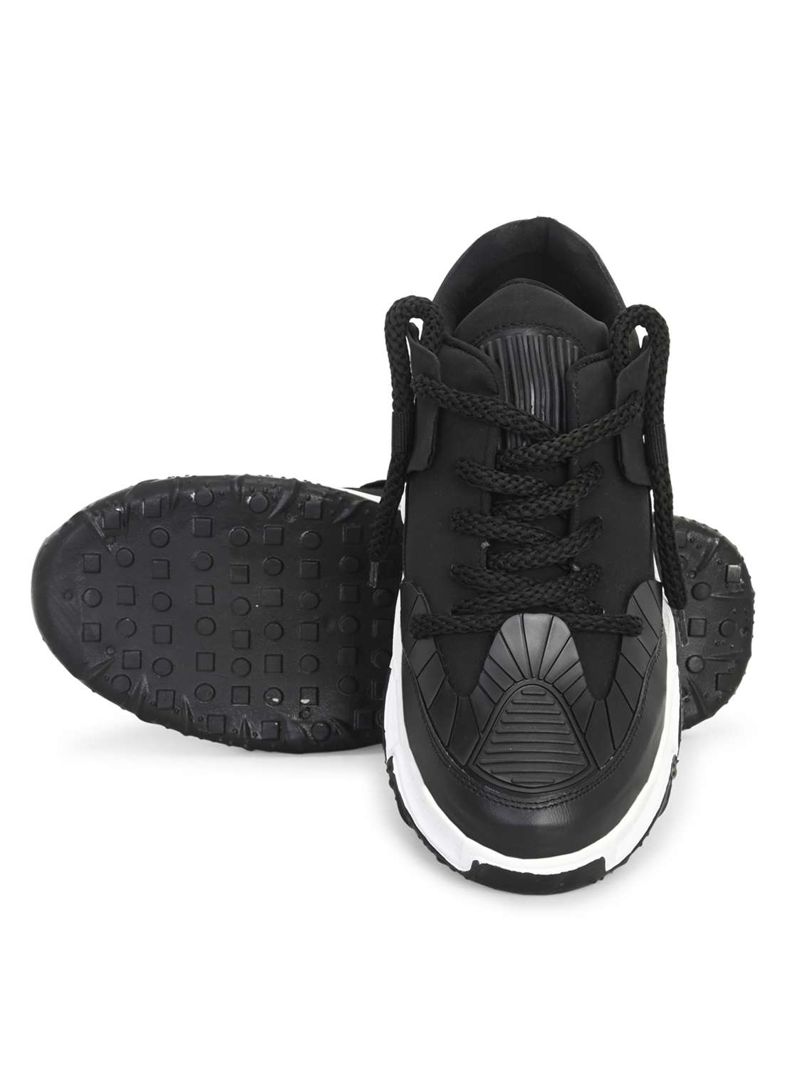 men solid lace up sneaker - 21641125 -  Standard Image - 7