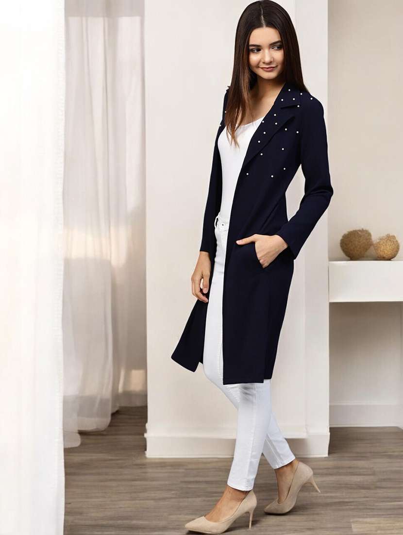 women embellished long sleeve regular shrug - 21641482 -  Standard Image - 2