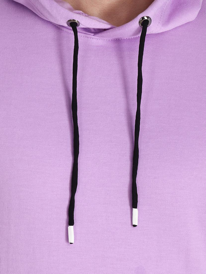 men front print regular fit hooded sweatshirt - 21641580 - Standard Image - 2