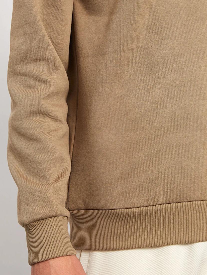 men front print crew neck sweatshirt - 21641740 - Standard Image - 2