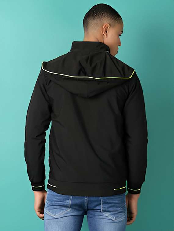 men solid long sleeve casual jacket - 21642265 -  Standard Image - 2