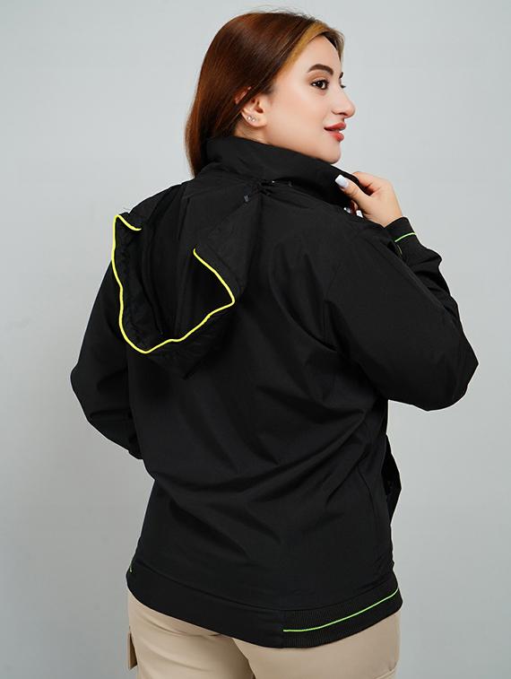 women solid long sleeve bomber jacket - 21642354 - Standard Image - 2