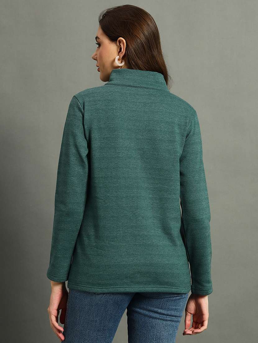 women placement print long sleeve sweatshirt - 21642429 -  Standard Image - 2