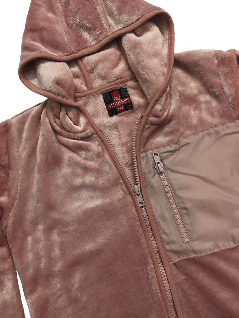 girls brown plain long sleeve sweatshirt - 21642437 - Standard Image - 2