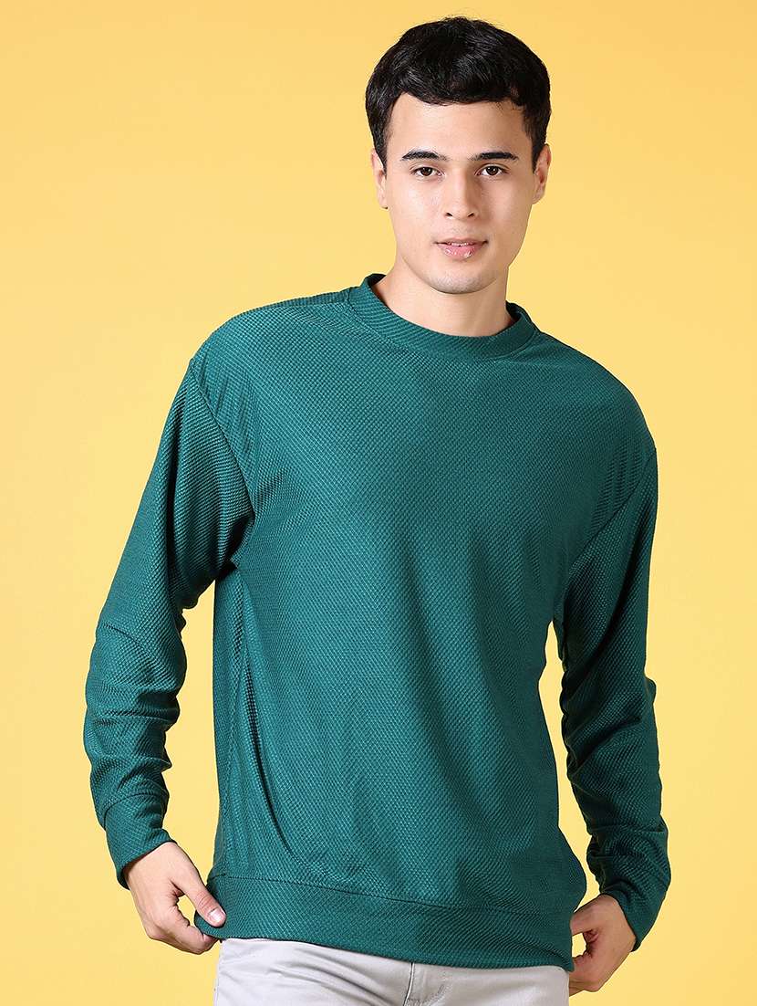 men long sleeve regular fit sweatshirt