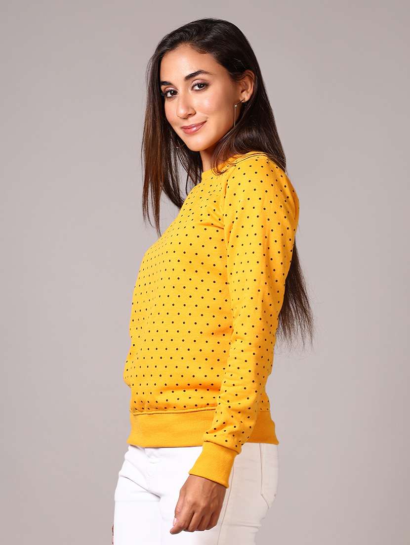 women printed long sleeves sweatshirt - 21642620 -  Standard Image - 2