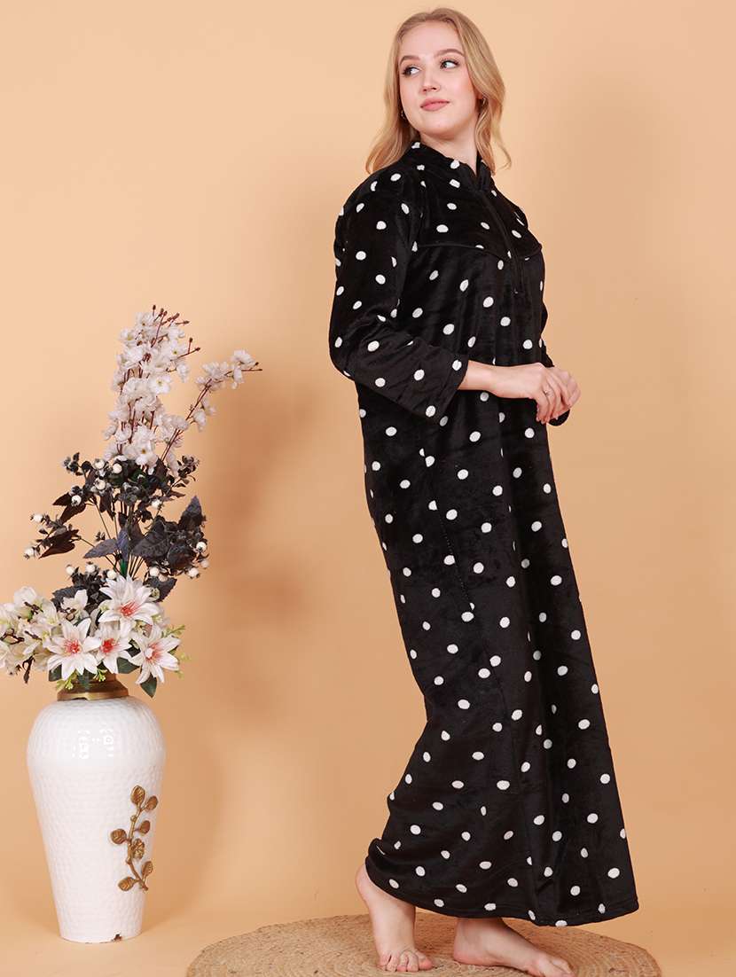 black wool nighty sleepshirts & - 21643082 -  Standard Image - 2