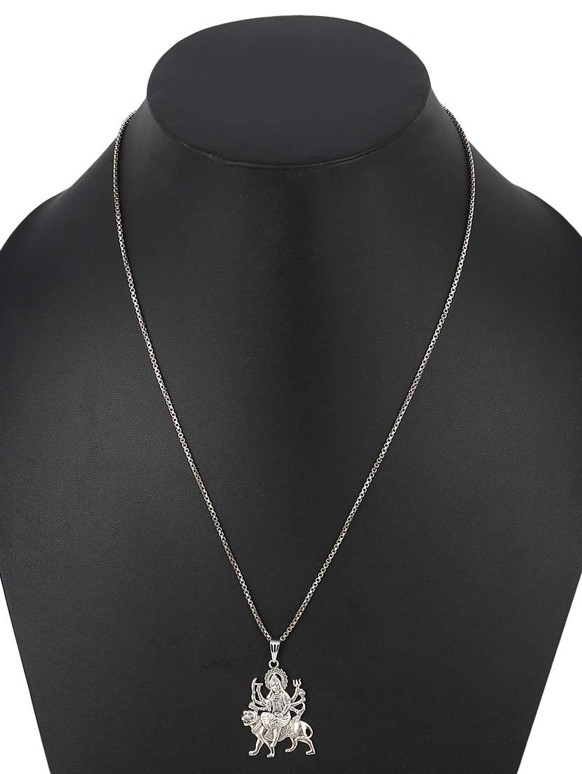 men sacred idol pendant with chain - 21643104 -  Standard Image - 2