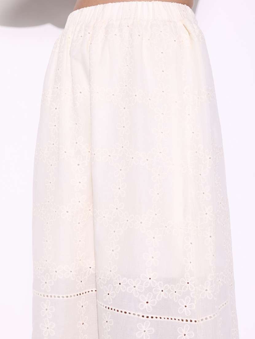 women lace detailed top and skirt co-ord set - 21643303 -  Standard Image - 7