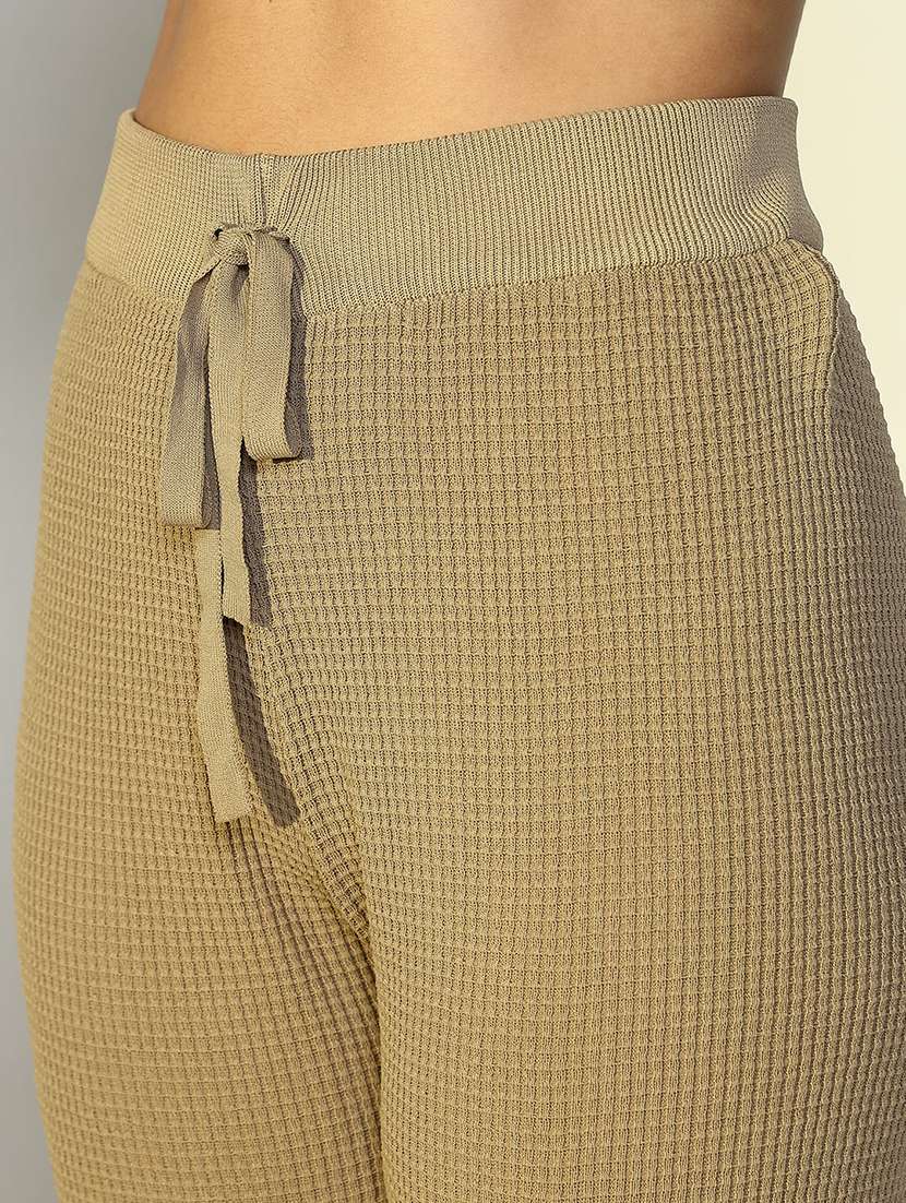 women solid top and trouser co-ord set - 21643306 -  Standard Image - 7