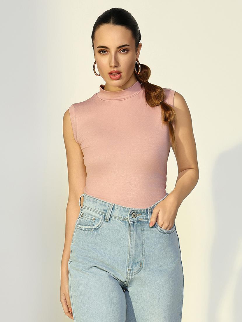women solid sleeveless regular top - 21643389 - Zoom Image - 0