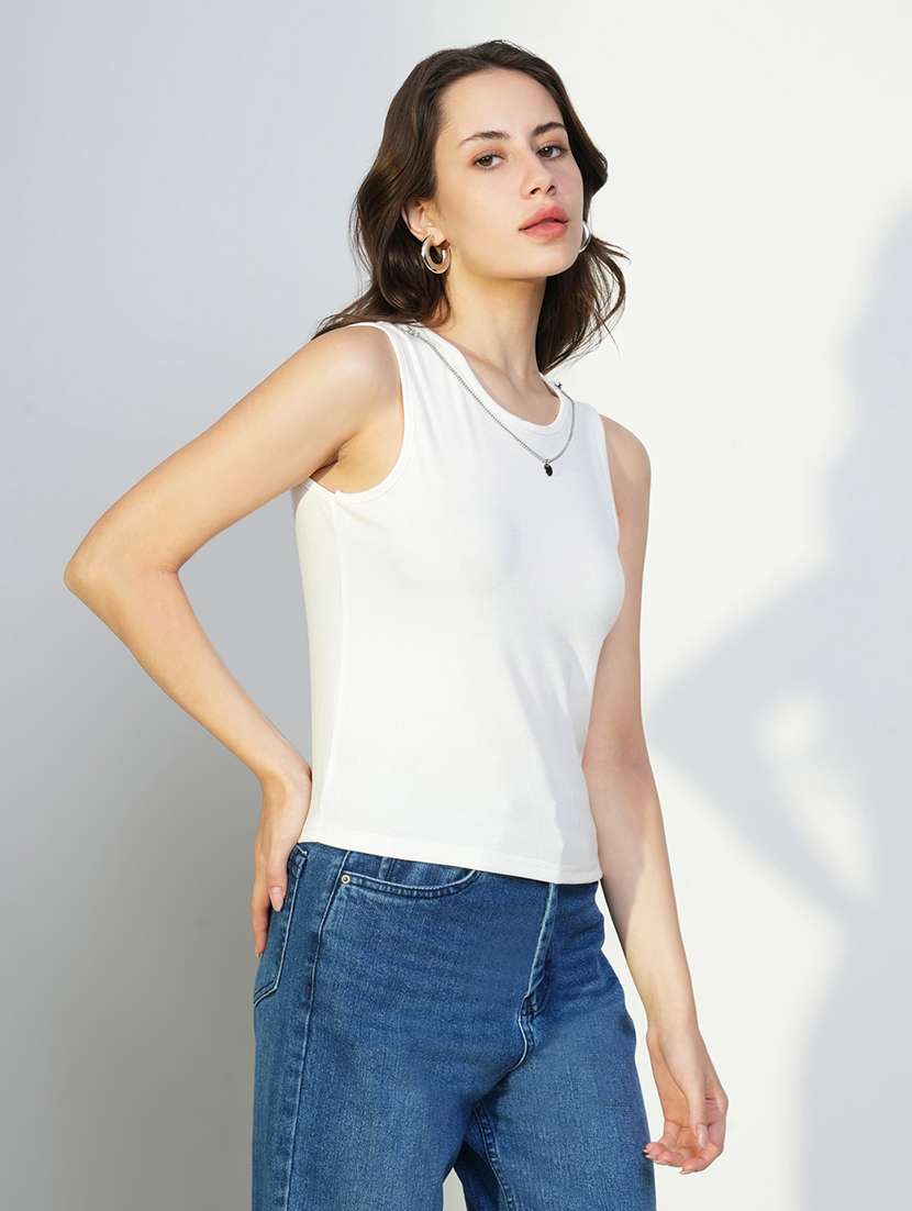 women white solid top with long sleeves shirt  - 21643430 -  Standard Image - 2
