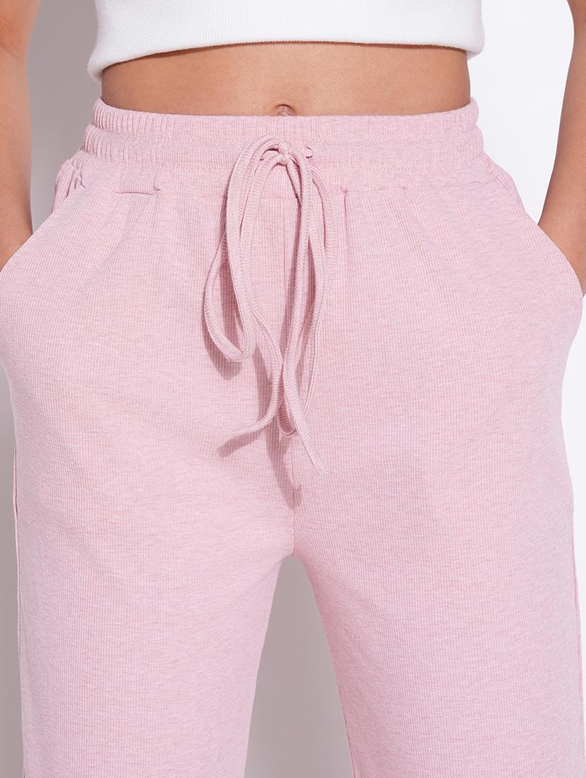 women solid high rise wide leg trouser - 21643541 - Standard Image - 7