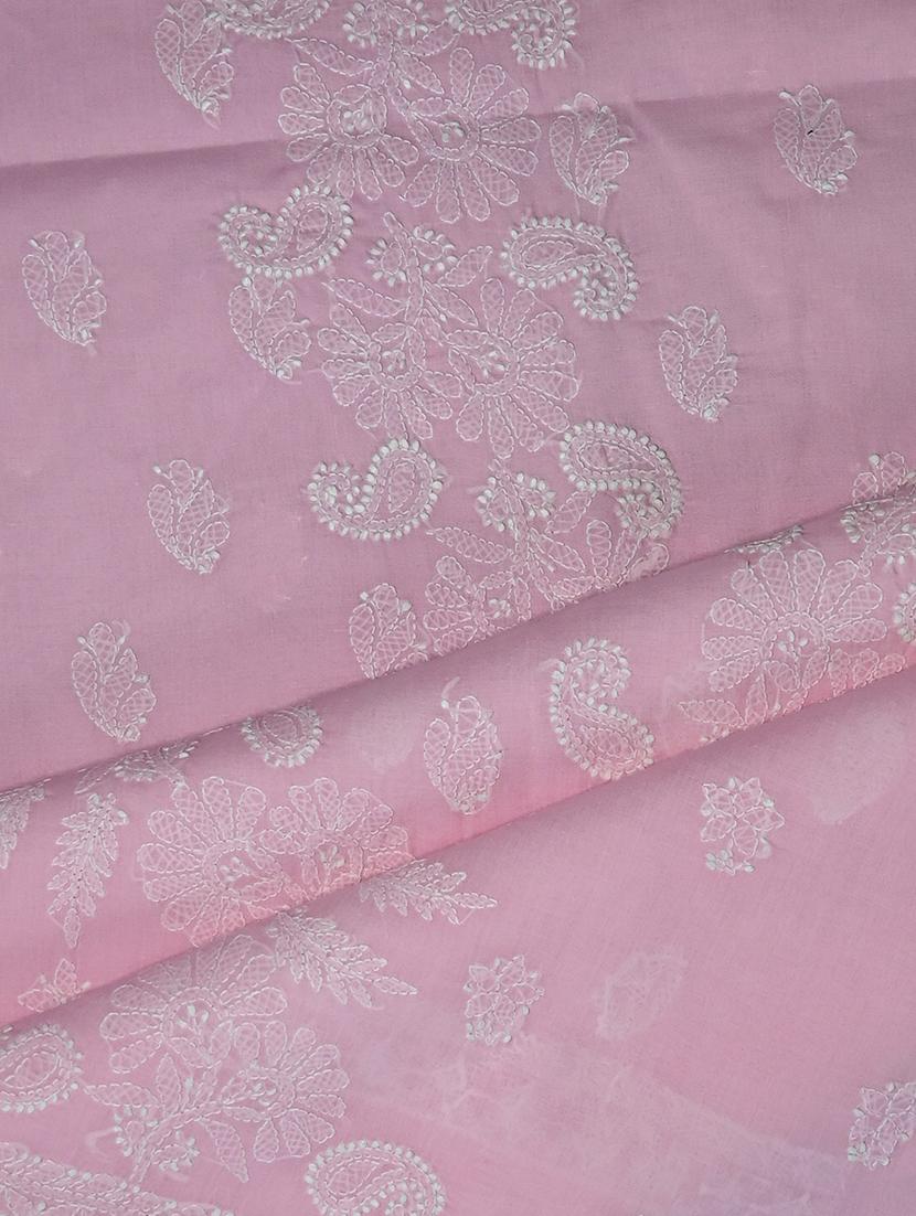 women chikankari work unstitched suit set - 21643588 - Standard Image - 2