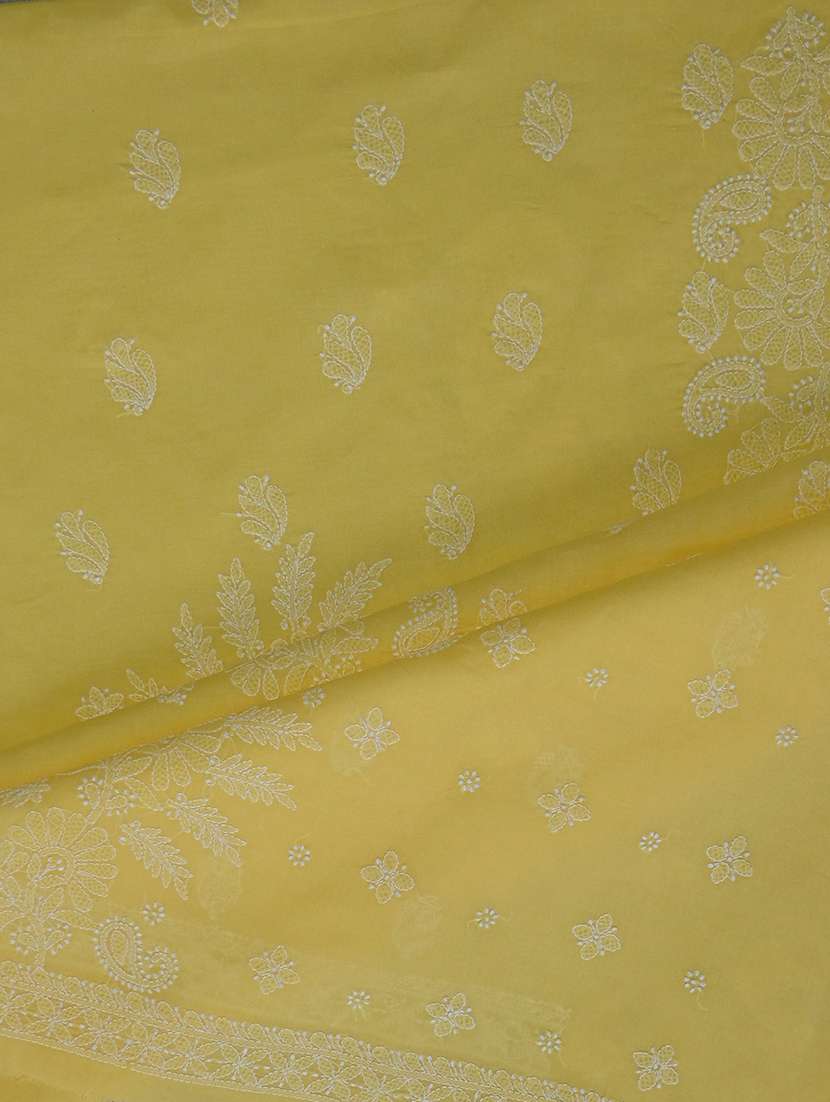 women chikankari work unstitched suit set - 21643589 -  Standard Image - 2