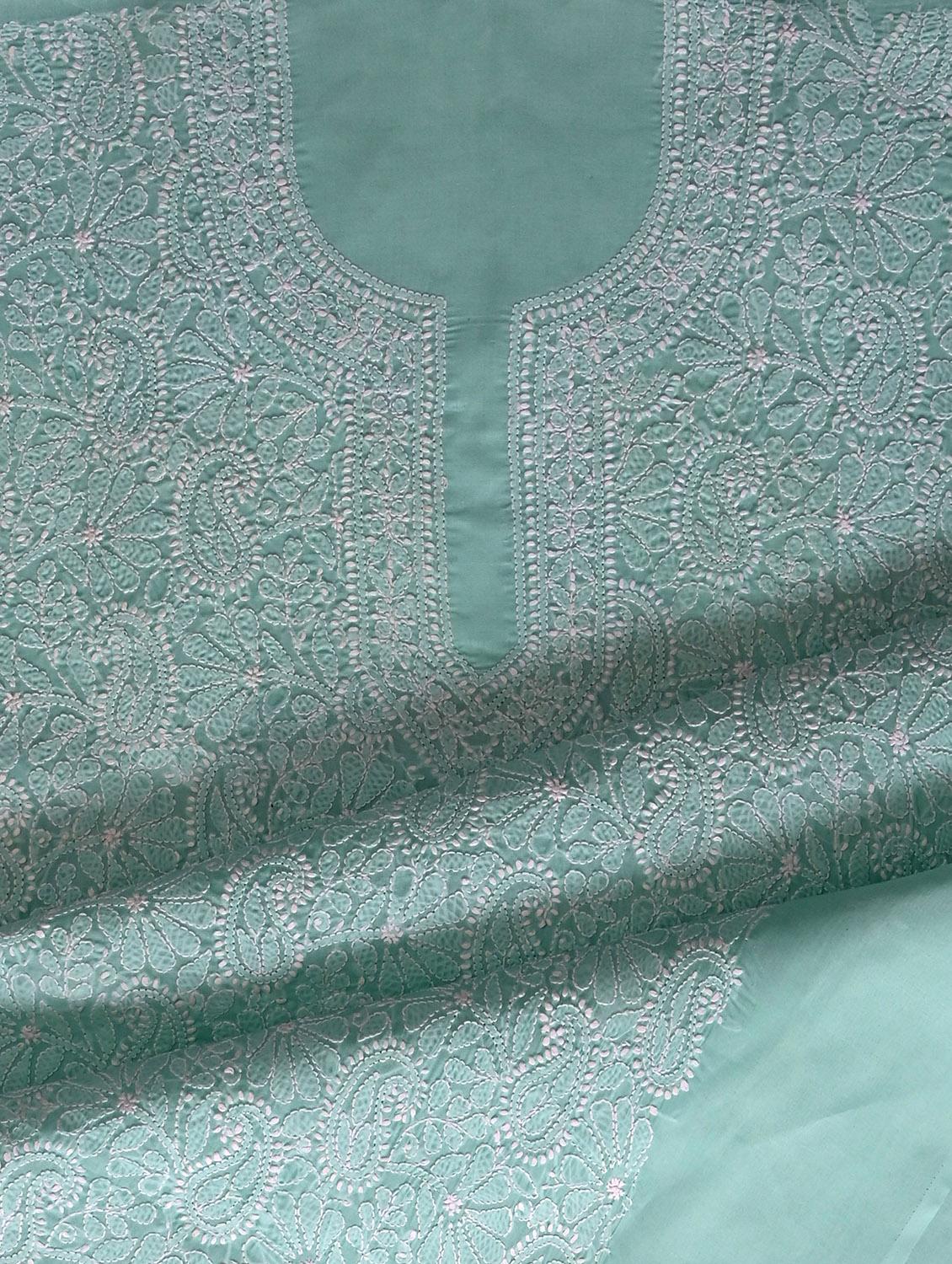 women chikankari work unstitched suit set - 21643599 - Standard Image - 2
