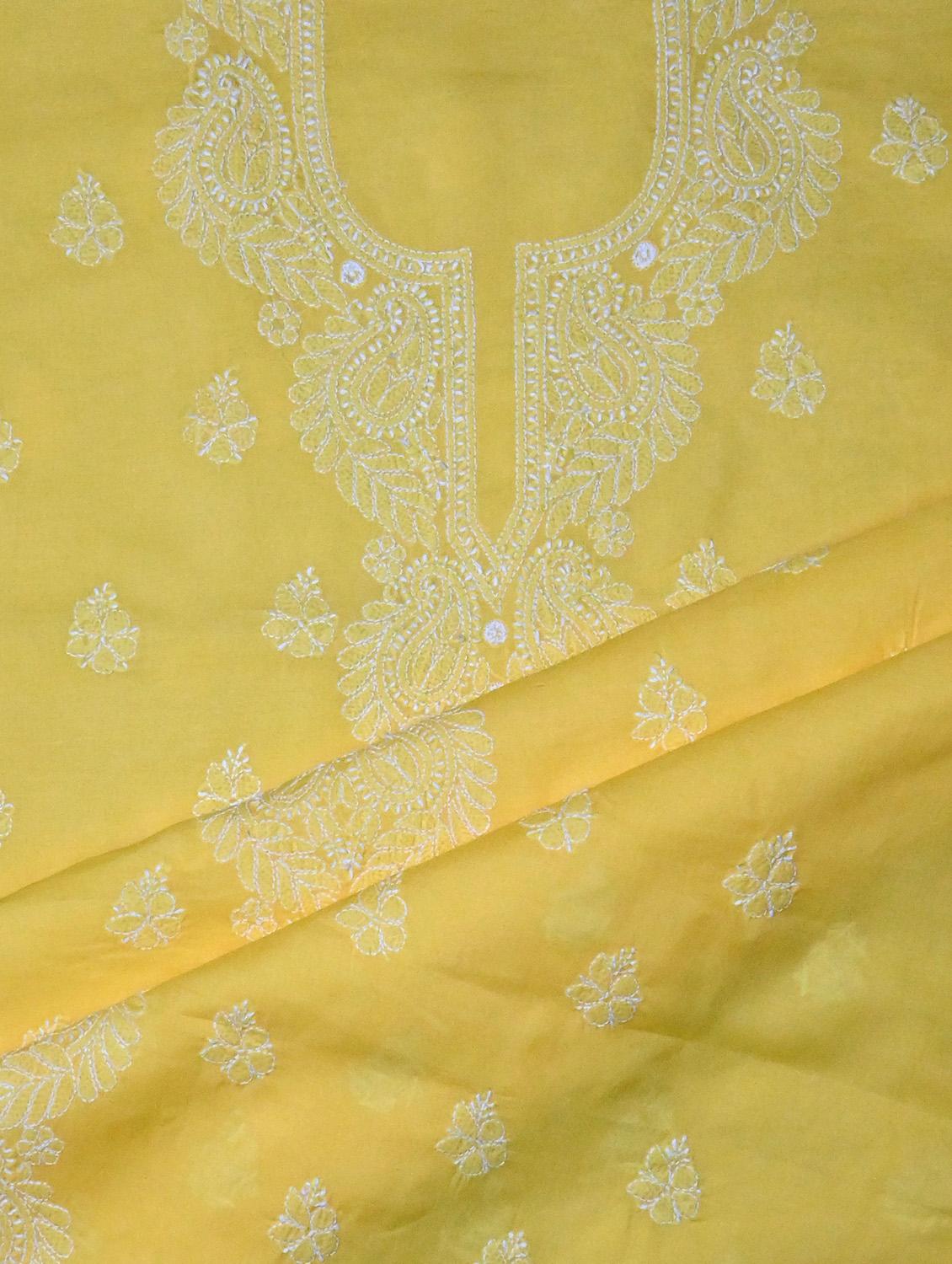 women chikankari work unstitched suit set - 21643606 - Standard Image - 2