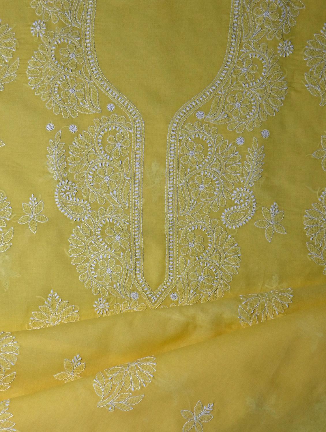 women chikankari work unstitched suit set - 21643612 - Standard Image - 2
