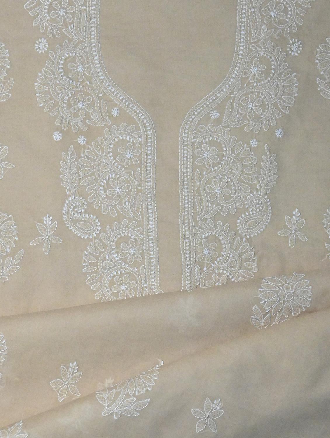 women chikankari work unstitched suit set - 21643617 - Standard Image - 2