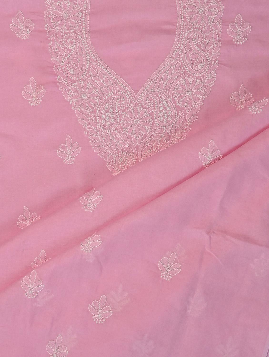 women chikankari work unstitched suit set - 21643620 - Standard Image - 2