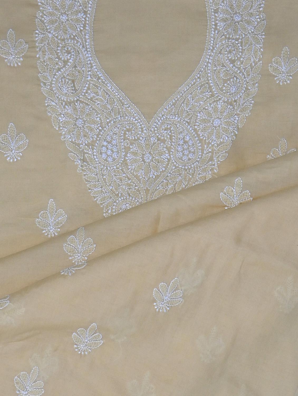 women chikankari work unstitched suit set - 21643622 - Standard Image - 2
