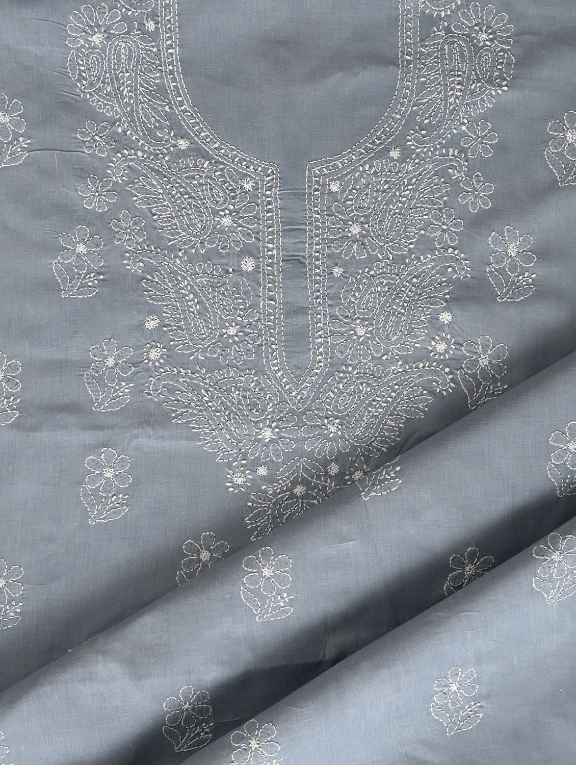women chikankari work unstitched suit set - 21643633 - Standard Image - 2