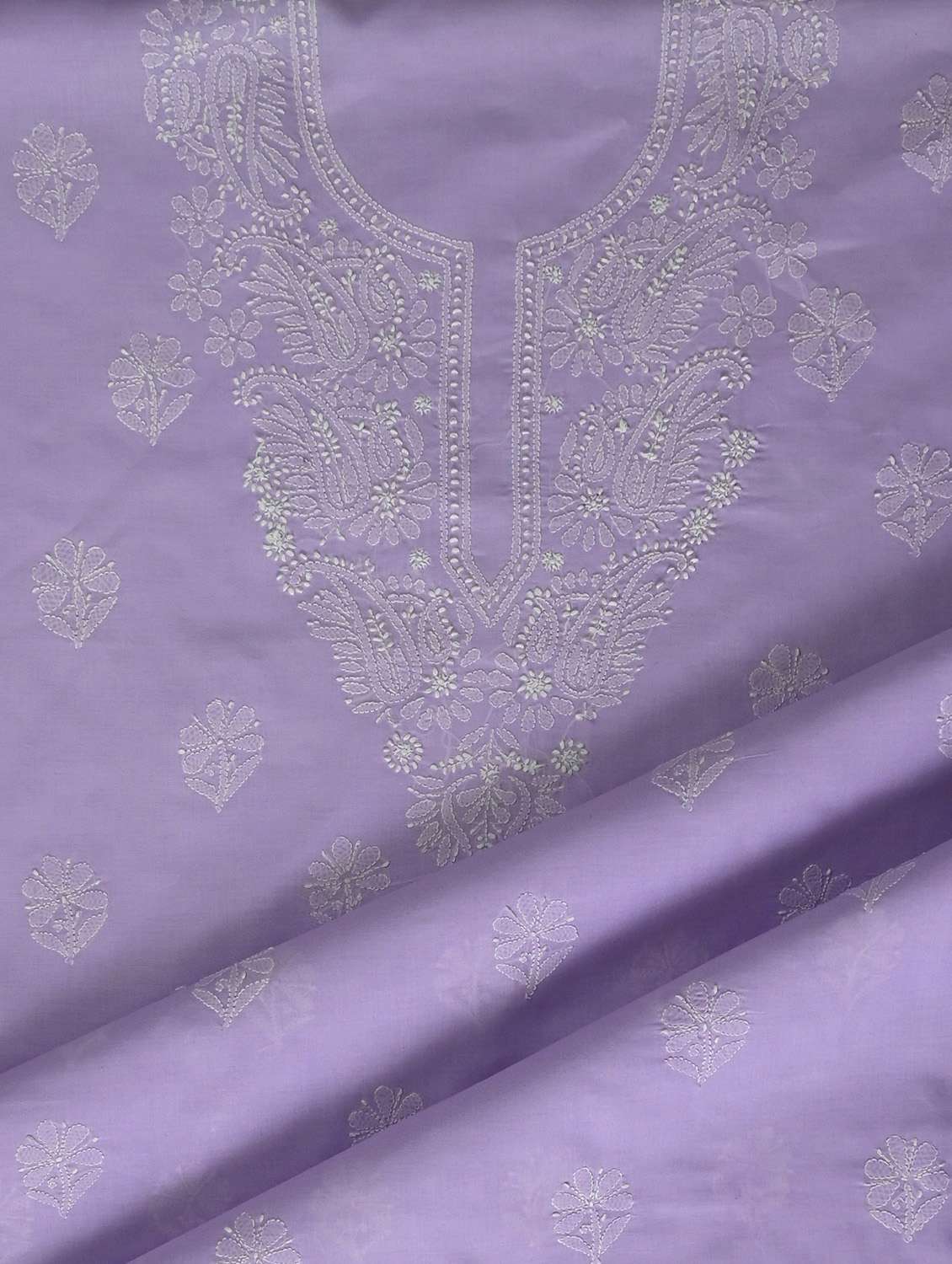 women chikankari work unstitched suit set - 21643636 - Standard Image - 2