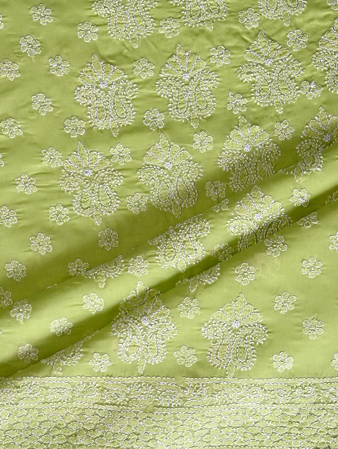 women chikankari work unstitched suit set - 21643667 - Standard Image - 2