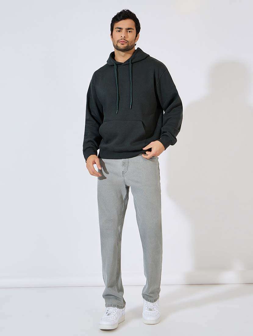 men long sleeves plain sweatshirt - 21643923 - Standard Image - 2