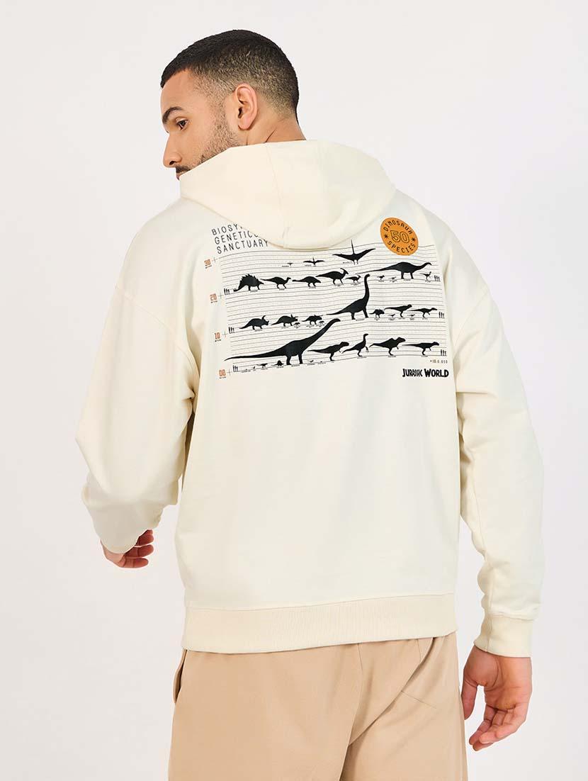 men long sleeves front & back print sweatshirt - 21643929 - Standard Image - 2