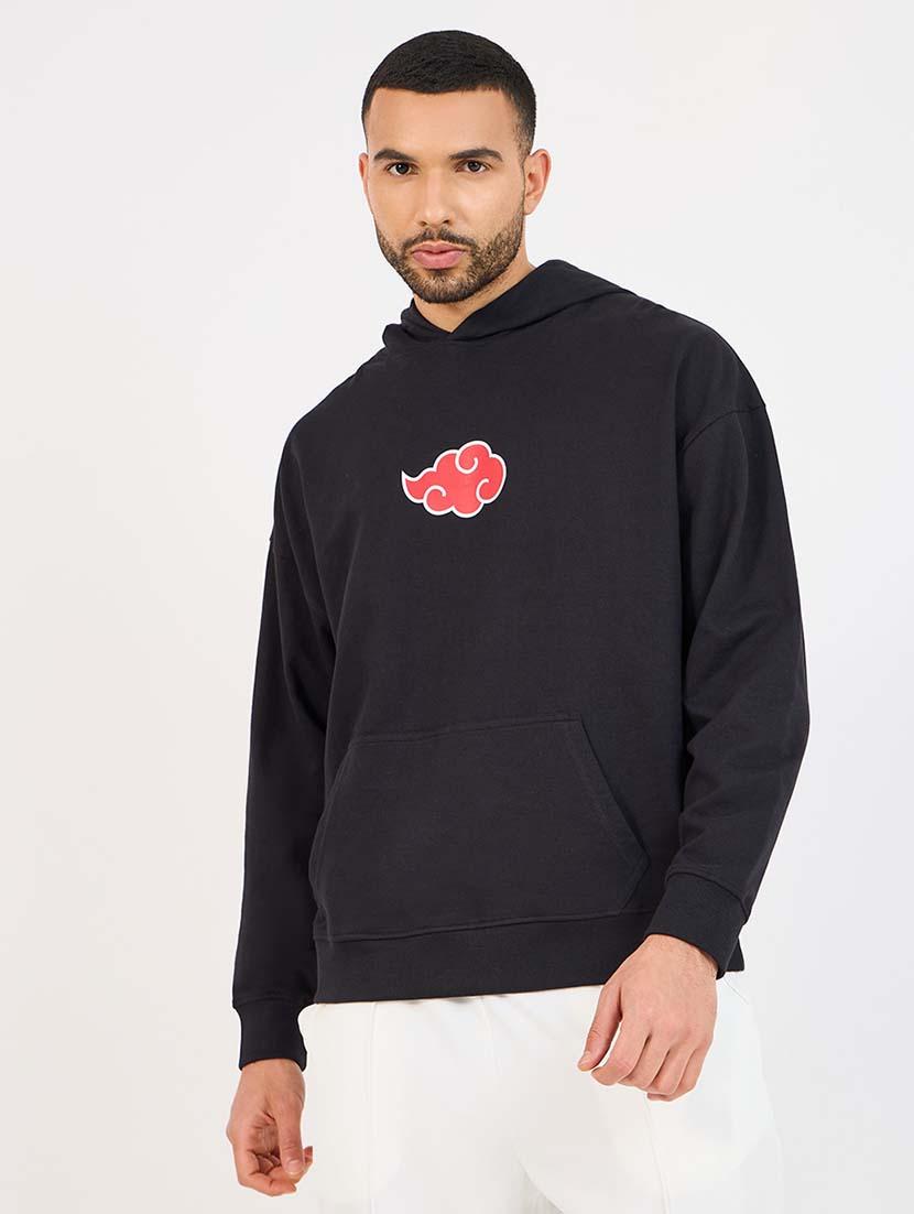 men long sleeves front & back print sweatshirt - 21643930 - Zoom Image - 0