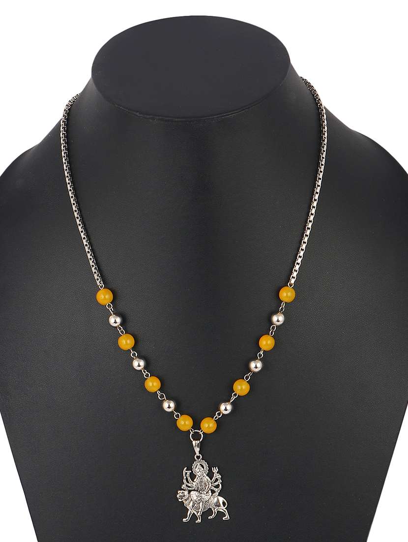 men sacred idol pendant with chain - 21644070 -  Standard Image - 2