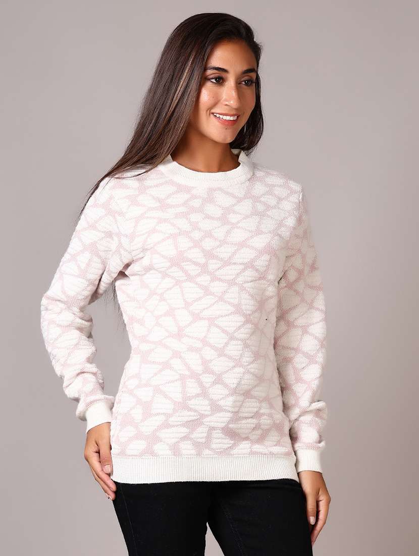 women self designed long sleeves pullover - 21644080 -  Standard Image - 2