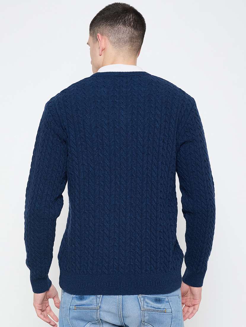 men self design long sleeves pullover - 21644373 - Standard Image - 2